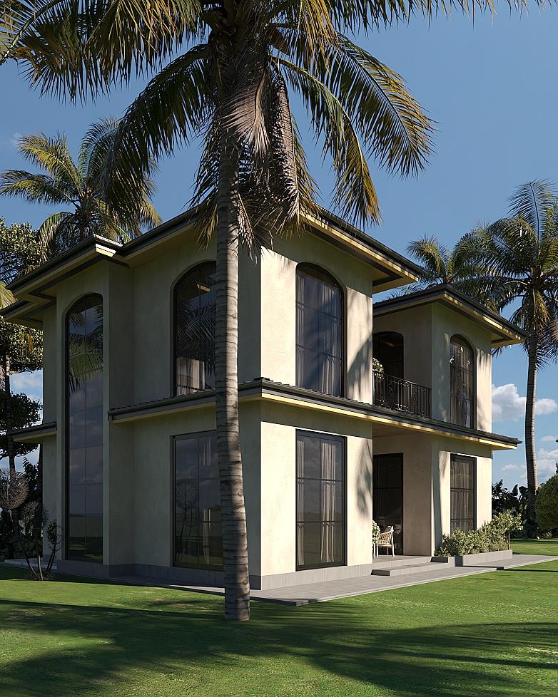 9Nile Residence — вилла с бассейном у озера, 4 спальни (378 кв.м)