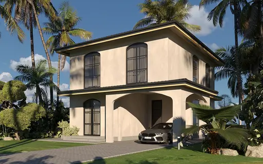 9Nile Residence — فيلا بمسبح وإطلالة على البحيرة مكونة من 4 غرف نوم (378 متر مربع) - صورة 2