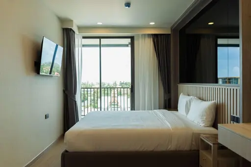 位于 The Ozone Oasis 绿意盎然且宁静地段的一室宽敞公寓，离邦涛海滩 (Bang Tao Beach) 不远 - 照片 8