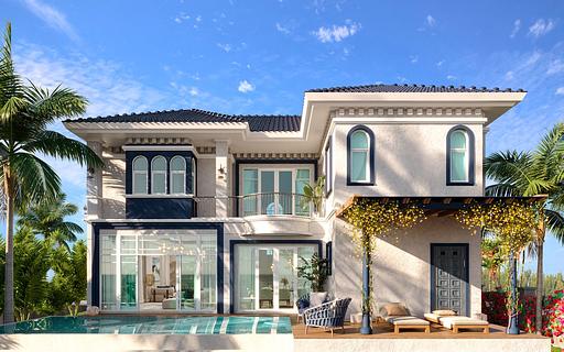 元素上方的别墅