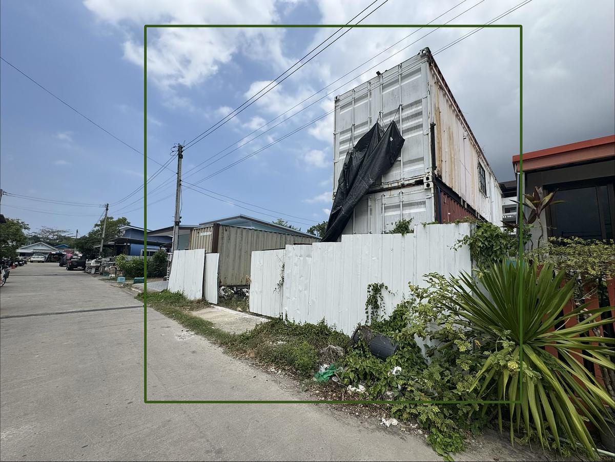 Land with buildings